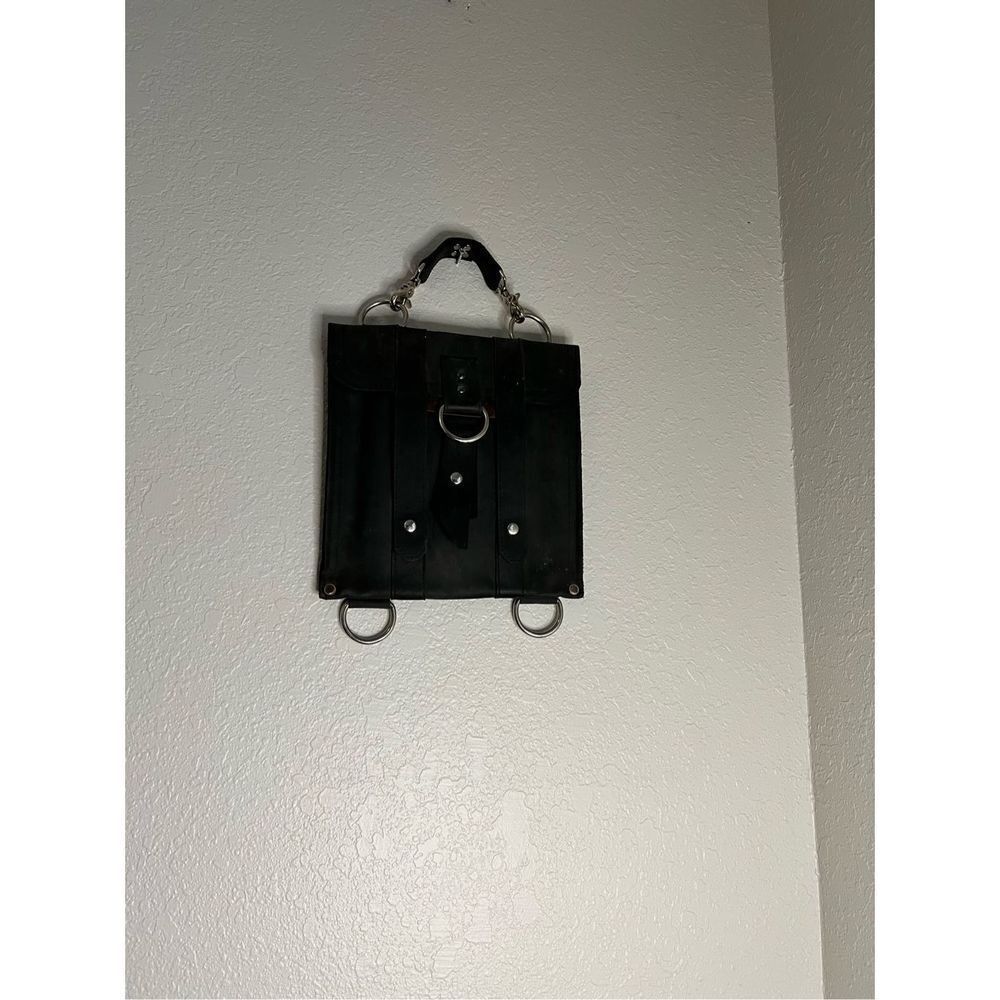 Copper River Bag Company Baxter Messenger iPad messenger Bag Black Leather